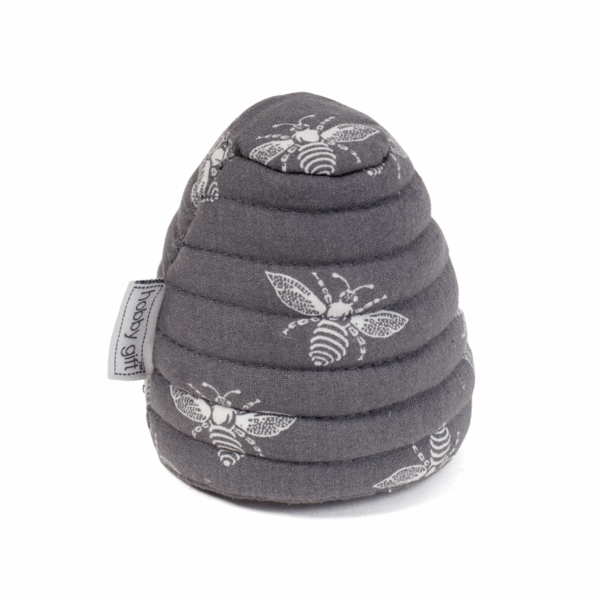 Pin Cushion - Bee Hive - Grey - PCBEE/591
