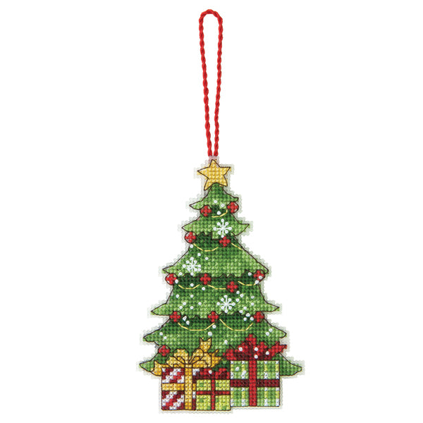 Dimentsions Christmas Tree Ornament Counted Cross Stitch Kit - 70-08898