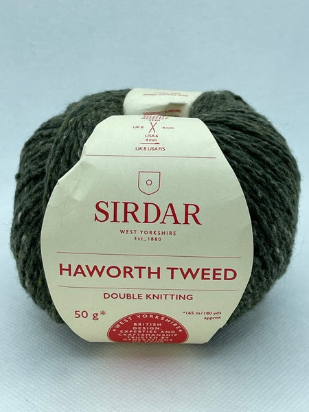 Sirdar Haworth Tweed DK Yarn 50g - Moorland Moss 0909