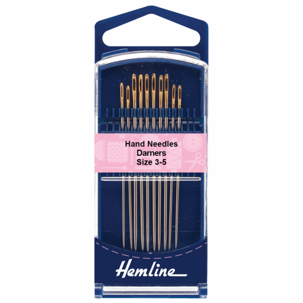 Hand Sewing Needles Premium Gold Eye Darners Size 3-5 - H284G.35