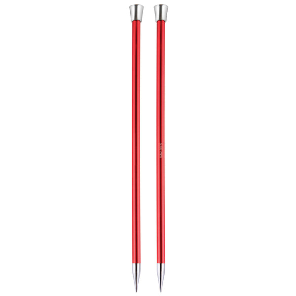KnitPro Zing Single Pointed Knitting Needles 9.00mm 25cm 47247