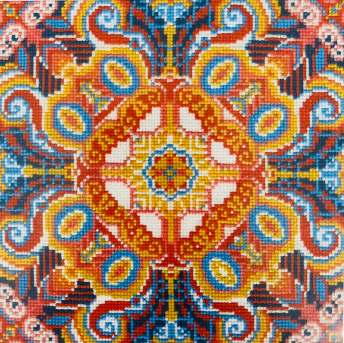 DMC Cross Stitch Kit - Floral Illusion BK1641