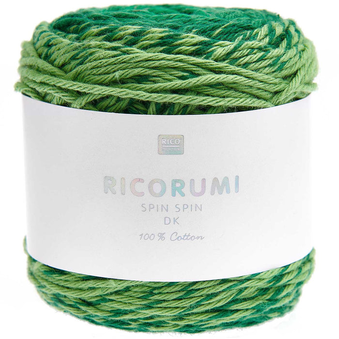 Rico Ricorumi Spin Spin DK Yarn 50g - Green 013