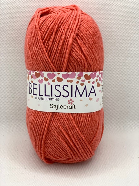 Stylecraft Bellissima DK Yarn 100g - Papaya Punch 3977