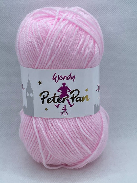 Wendy Peter Pan 4 Ply Baby Yarn 50g - Rosebud 4PY04