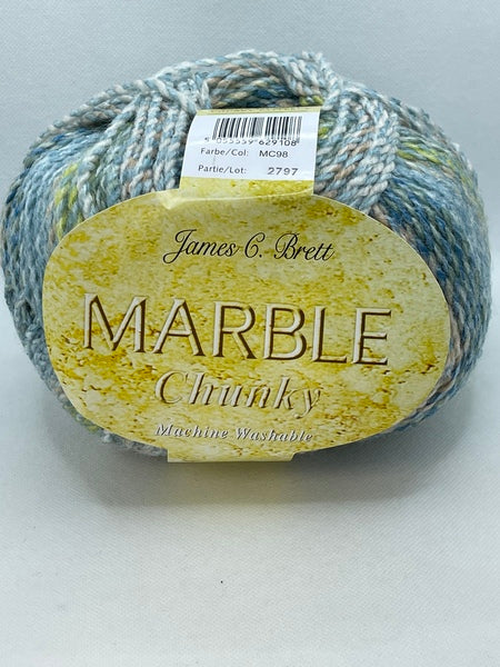 James C. Brett Marble Chunky Yarn 200g - MC98