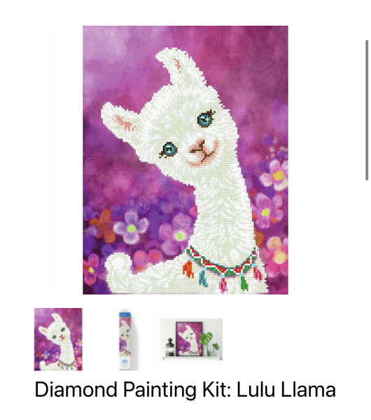 Diamond Painting Kit - Luna Llama DD7.018