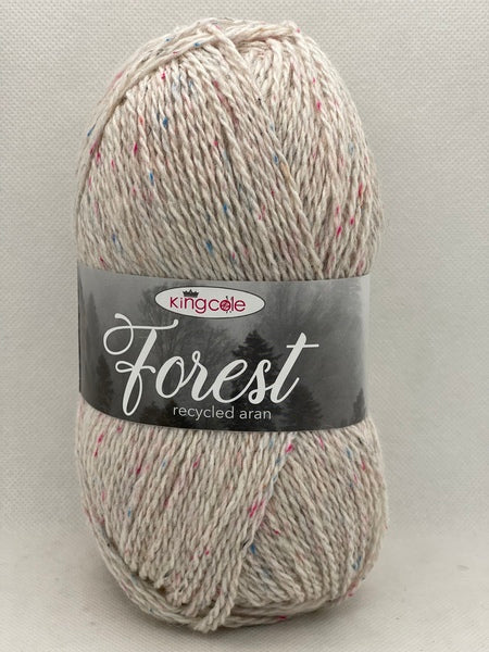 King Cole Forest Recycled Aran Yarn 100g - Galloway Forest 1926