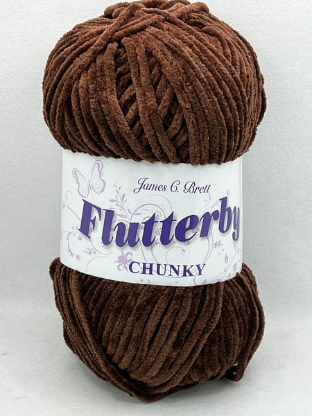 James C. Brett Flutterby Chunky Yarn 100g - B50