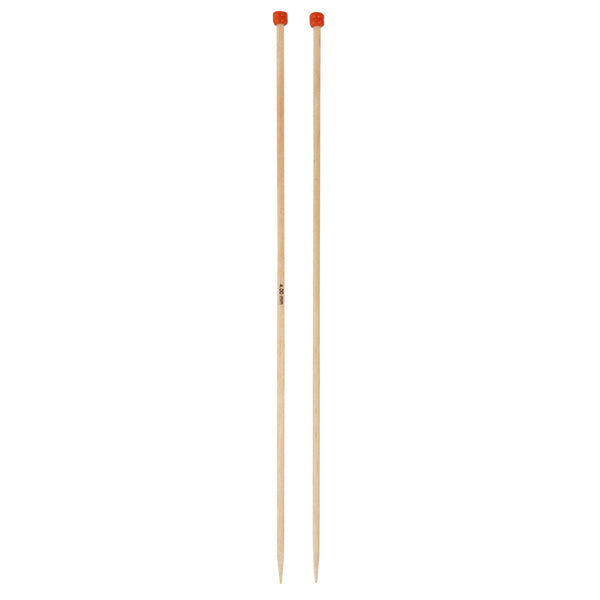 KnitPro Basix Birch Single-Ended Knitting Needles 4.00mm 30cm 35434