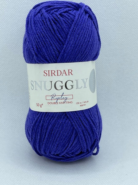 Sirdar Snuggly Replay DK Baby Yarn 50g - Quiet Violet 122