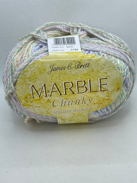 James C. Brett Marble Chunky Yarn 200g - MC97