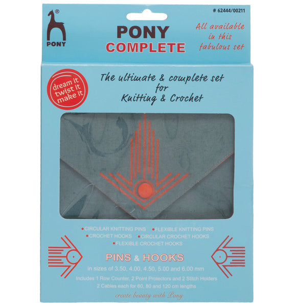 Pony Complete Knitting & Crochet Set - 00211