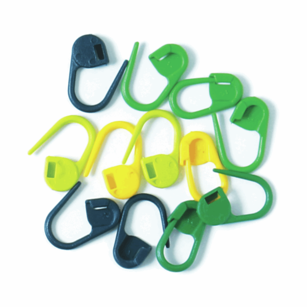 Knit Pro Locking Stitch Markers Plastic 30 Pieces - KP10899