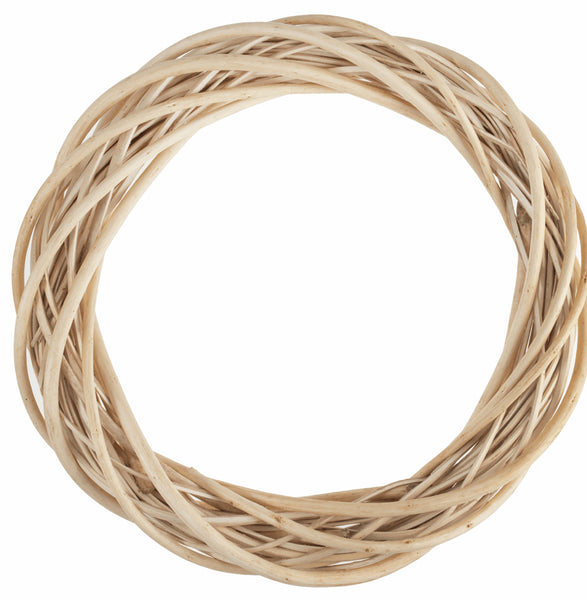 Light Willow Wreath 30cm/12in - BCB2259