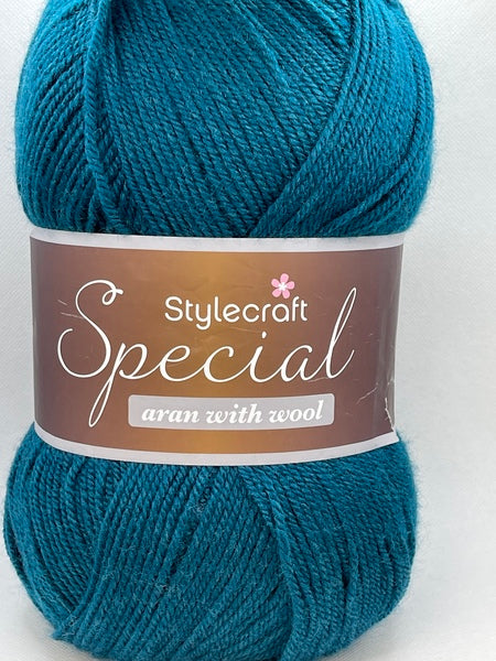 Stylecraft Special Aran With Wool Yarn 400g - Ocean 2424 - BoS