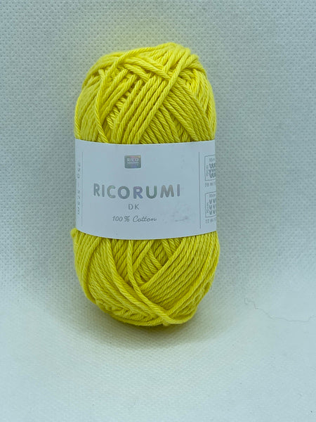 Rico Ricorumi DK Yarn 25g - Yellow 006