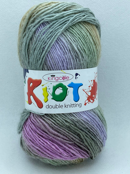 King Cole Riot DK Yarn 100g - Water Lily 3352