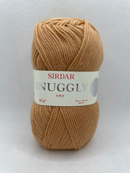 Sirdar Snuggly 4 Ply Baby Yarn 50g - Honey 520