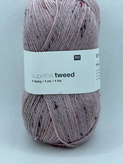 Rico Superba Tweed 4 Ply Sock Yarn 100g - Lilac 003