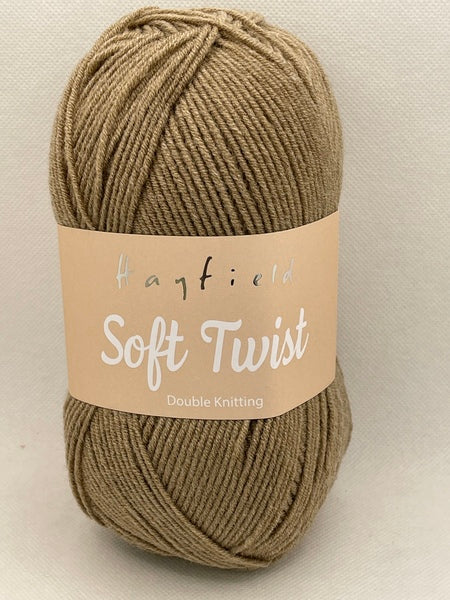 Hayfield Soft Twist DK Yarn 100g - Mink 255