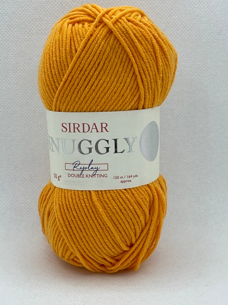 Sirdar Snuggly Replay DK Baby Yarn 50g - Tangerine Twist 0117