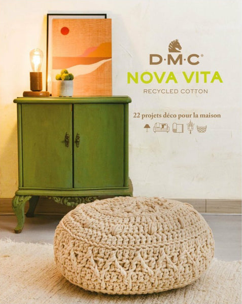 DMC Book Nova Vita Recycled Cotton Book 22 Home Decor Projects