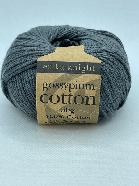 Erika Knight Gossypium Cotton DK Yarn 50g - Mouse 502