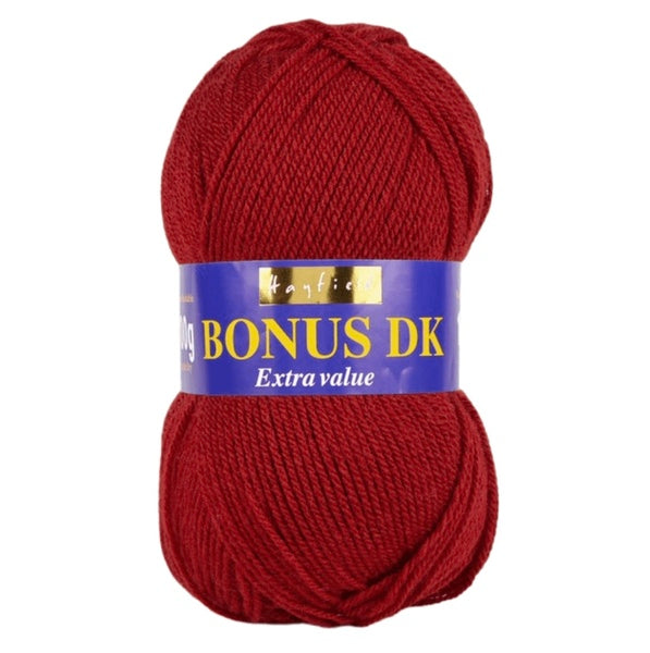 Hayfield Bonus DK Yarn 100g - Scarlet 0556