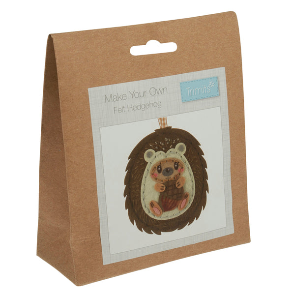 Trimits Felt Decoration Kit Hedgehog GCK205