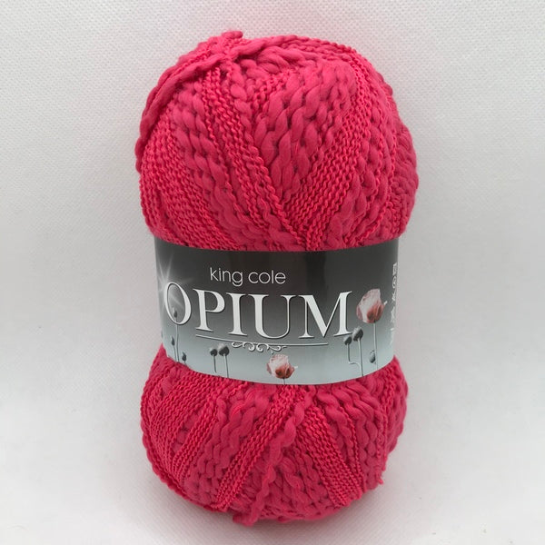 King Cole Opium Chunky Yarn 100g - Lipstick 199 (Discontinued)
