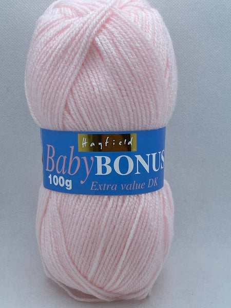 Hayfield Baby Bonus DK Baby Yarn 100g - Baby Pink 0851