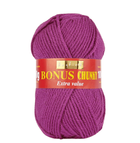 Hayfield Bonus Chunky Yarn 100g - Grape 0568