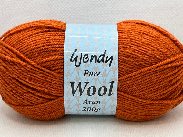 Wendy Pure Wool Aran Yarn 200g - Pheasant 5624