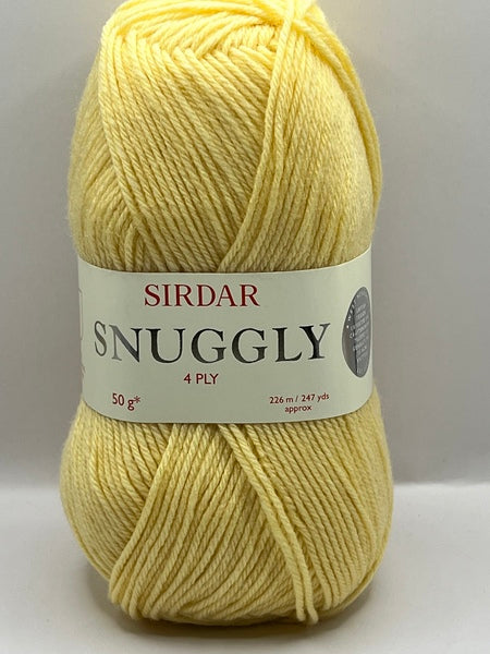 Sirdar Snuggly 4 Ply Baby Yarn 50g - Buttercup 0526