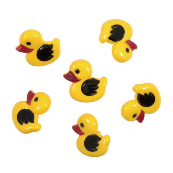 Trimits Buttons - Yellow Ducks
