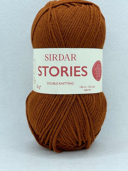Sirdar Stories DK Yarn 50g - Henna 0800