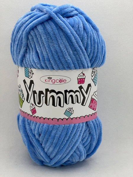 King Cole Yummy Chunky Yarn 100g - Ocean Blue 4741