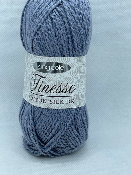 King Cole Finesse Cotton Silk DK 50g - Denim 2816