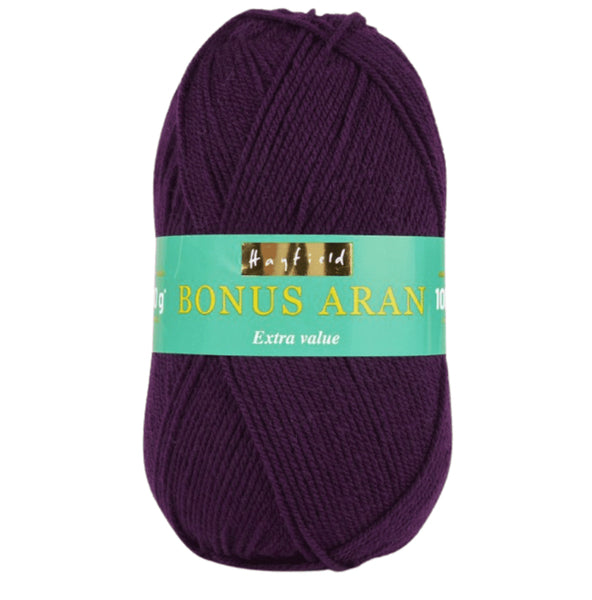 Hayfield Bonus Aran Yarn 100g - Purple 0840