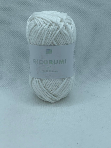 Rico Ricorumi DK Yarn 25g - White 001