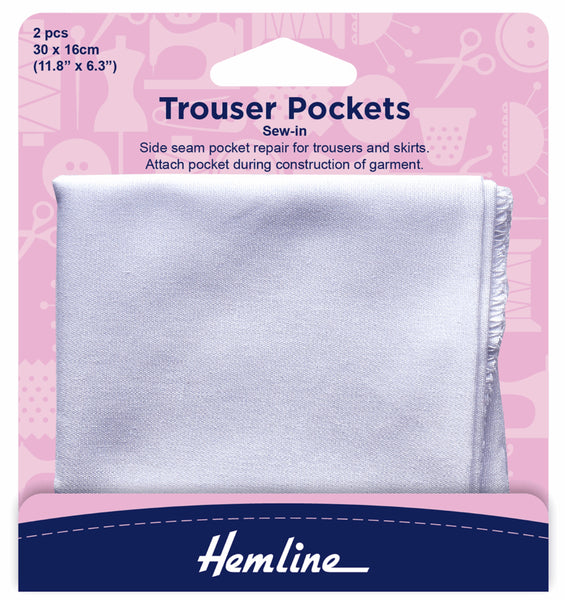 Trousers Pockets - Sew In - H878