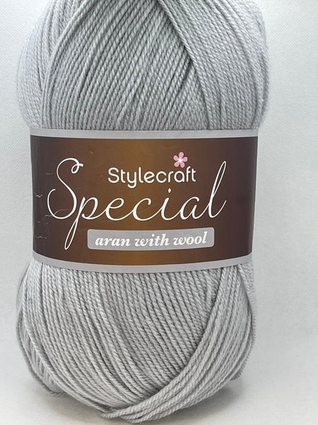Stylecraft Special Aran With Wool Yarn 400g - Silver Birch 3006 - BoS