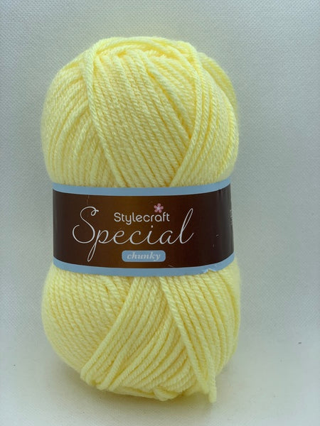 Stylecraft Special Chunky Yarn 100g - Lemon 1020