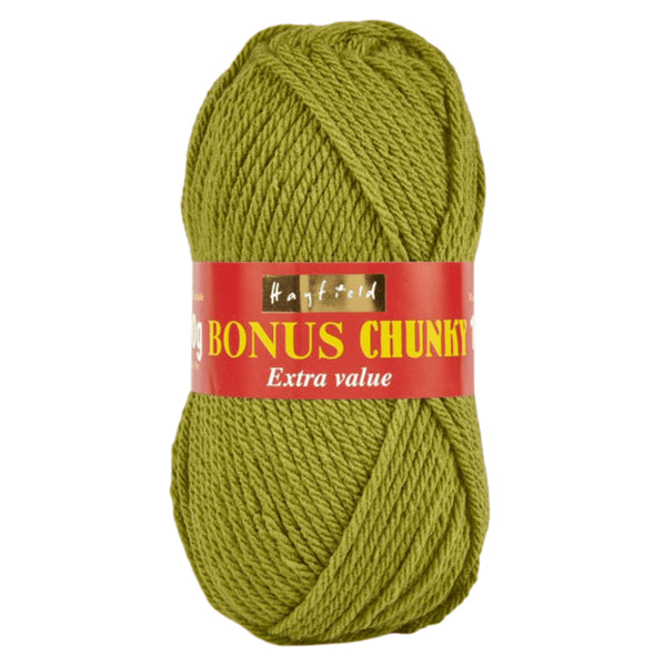 Hayfield Bonus Chunky Yarn 100g - Fern Green 0603