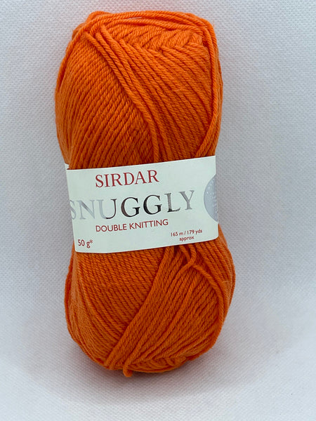 Sirdar Snuggly DK Baby Yarn 50g - Tangerine 0489 (Discontinued)