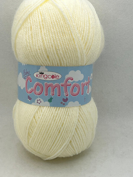 King Cole Comfort 4 Ply Baby Yarn 100g - Cream 290