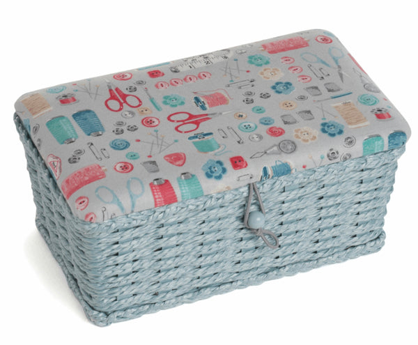 Hobby Gift Sewing Box Small Woven Basket - Stitch in Time HGSW/562 *