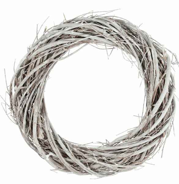 Grey Willow Wreath 20cm/7.9in - BCB2302