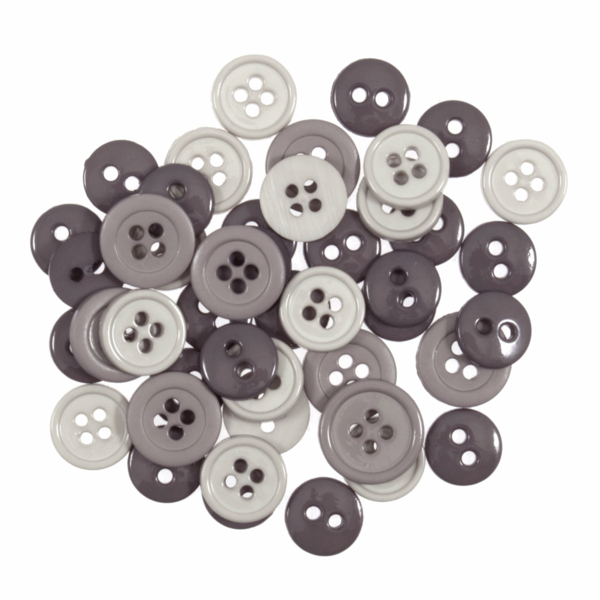 Trimits Buttons - Grey